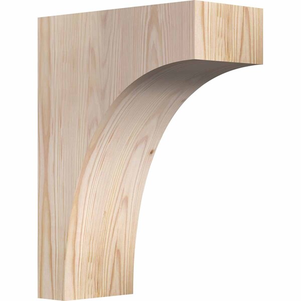 Ekena Millwork Huntington Smooth Corbel, Douglas Fir, 5 1/2"W x 12"D x 16"H COR06X12X16HUN00SDF - main